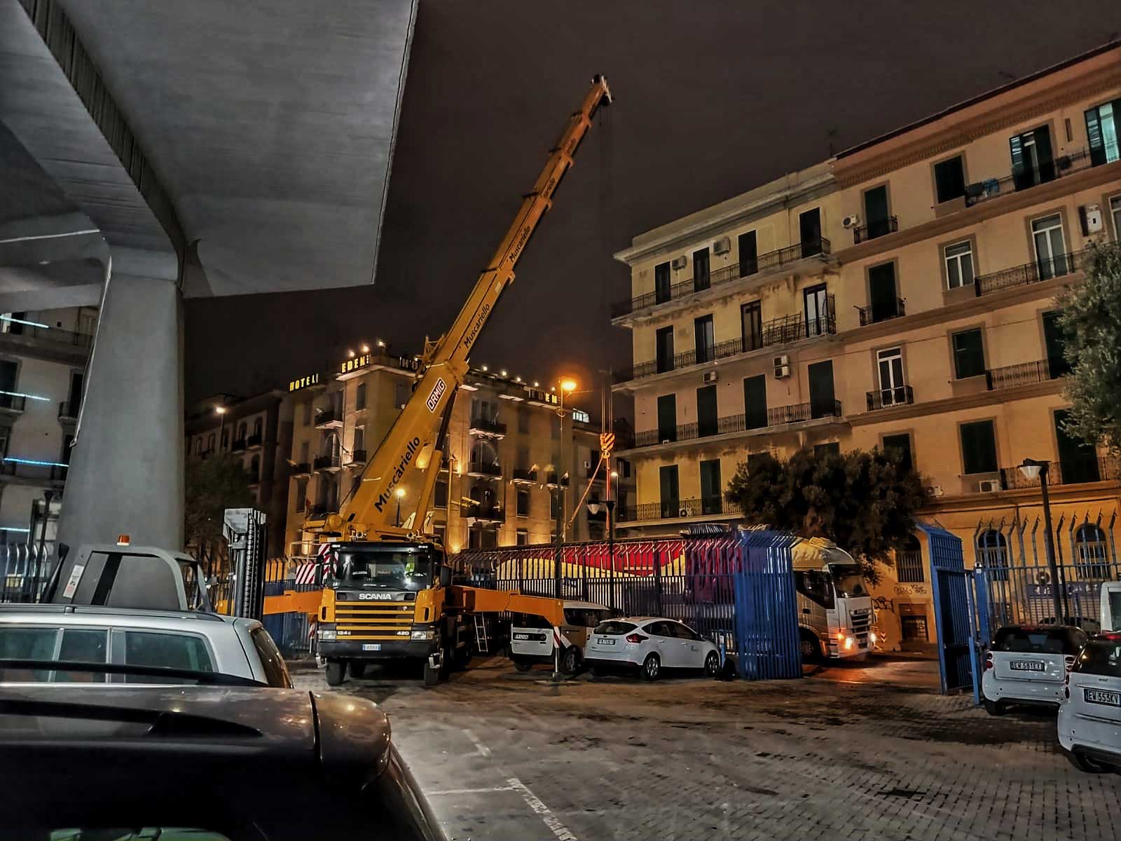 Gruppo Bondatti installazione scale mobili a Napoli Campania Stazione Centrale di Napoli